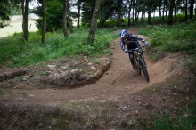 downhill