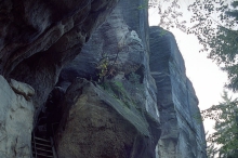 Vstup do Šaunštejnu